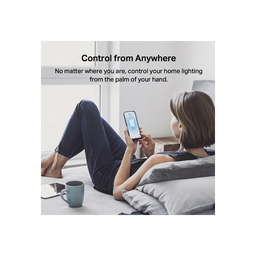 Inteligentný svetelný vypínač 2xAAA