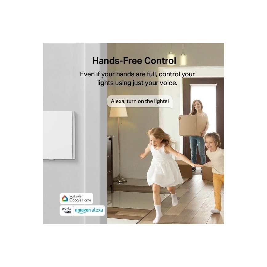 Inteligentný svetelný vypínač 2xAAA