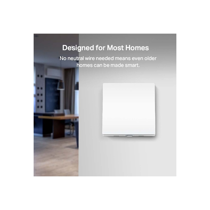 Inteligentný svetelný vypínač 2xAAA