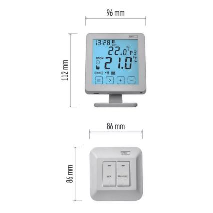 Inteligentný termostat 230V Wi-Fi