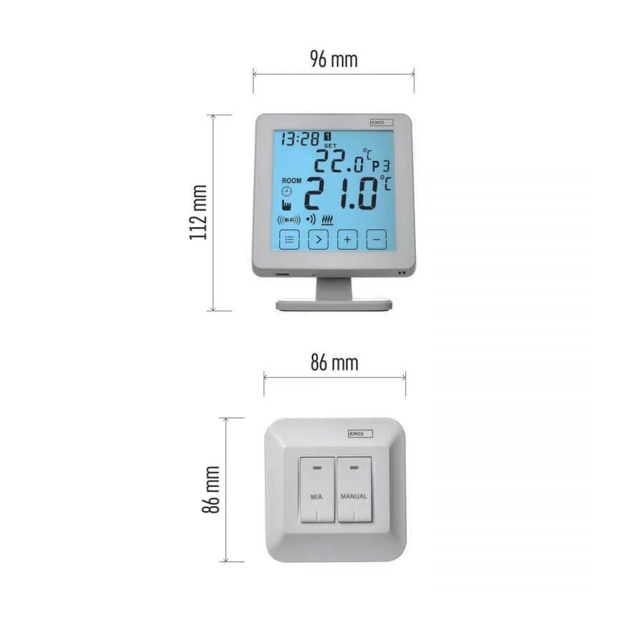 Inteligentný termostat 230V Wi-Fi