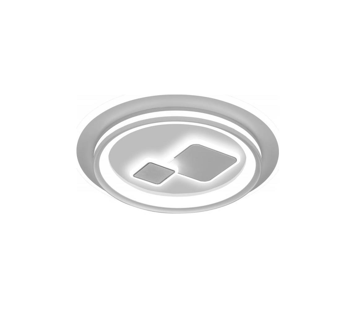 CLN-52185A-WH - LED stmievateľné stropné svietidlo PARCO LED/55W/230V, priemer 50 cm, biele + diaľkové ovládanie CLN-52185A-WH