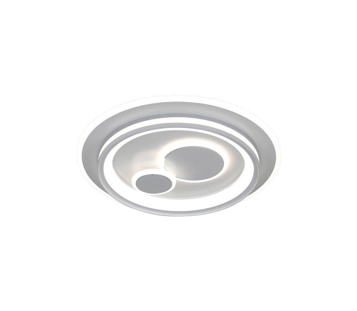 CLN-52185B-WH - LED stmievateľné stropné svietidlo PARCO LED/55W/230V pr. 50 cm biela + diaľkové ovládanie CLN-52185B-WH