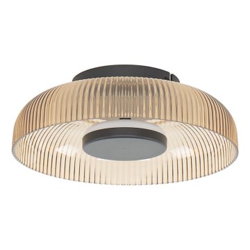 ITALUX - LED stropné svietidlo PASSO LED/8W/230V 3000K priemer 25 cm dymová béžová