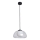 ITALUX - Luster na lanku AINALE 1xG9/7W/230V čierna/číra