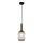 ITALUX - Luster na lanku ANTIOLA 1xE27/40W/230V pr. 15 cm bronz