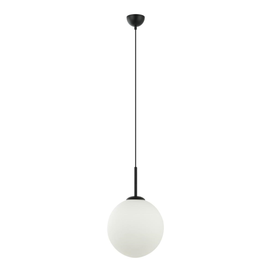 ITALUX - Luster na lanku DEORE 1xE27/40W/230V pr. 30 cm čierna