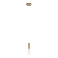 ITALUX - Luster na lanku MODERNA 1xE27/60W/230V bronz