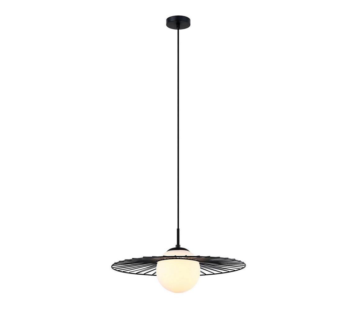 MDM-4003/1 BK - Luster na lanku SALLY 1xE27/40W/230V čierna