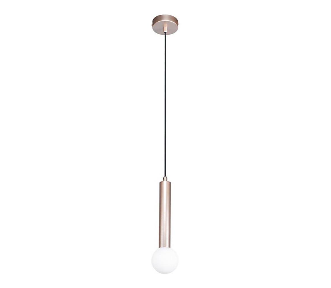 PND-33574-1-CF - Luster na lanku FILANO 1xG9/5W/230V ružové zlato PND-33574-1-CF