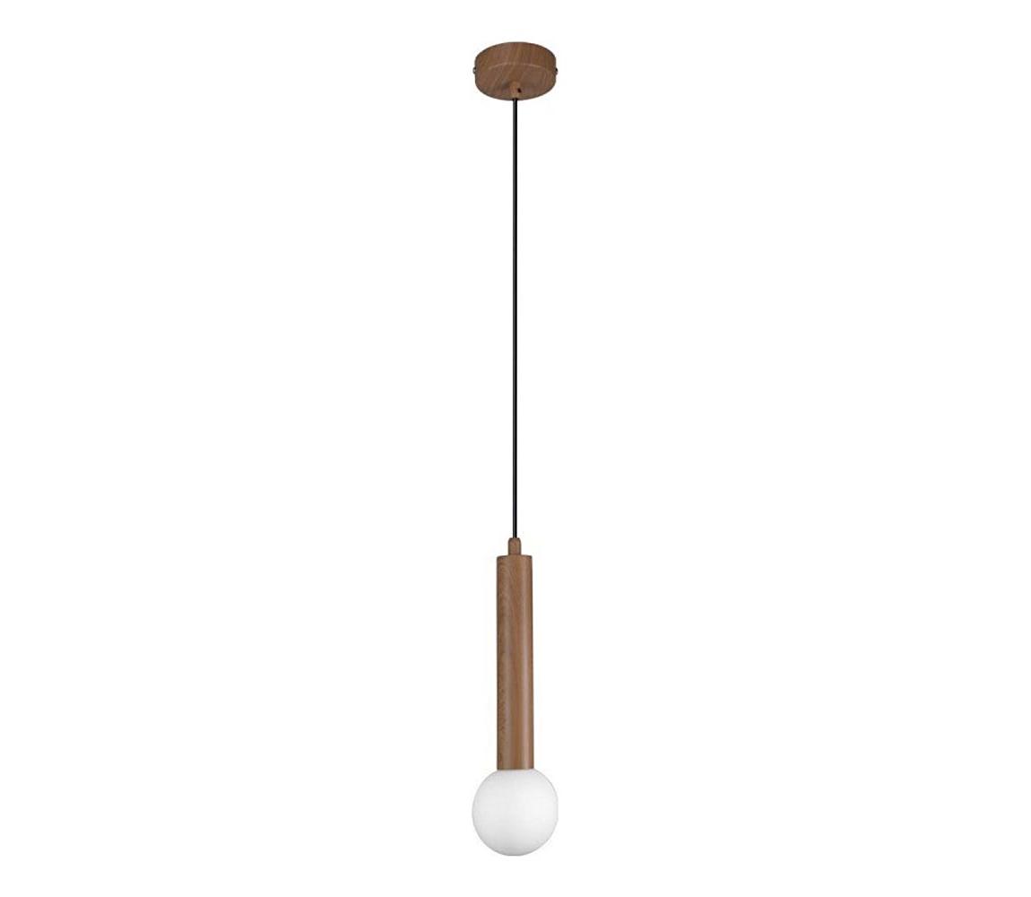 PND-33574-1-WD - Závesné svietidlo na lanku FILANO 1xG9/5W/230V hnedá PND-33574-1-WD