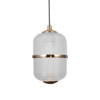 ITALUX - LED luster na lanku ALANI 3xLED/5W/230V 3000K zlatý