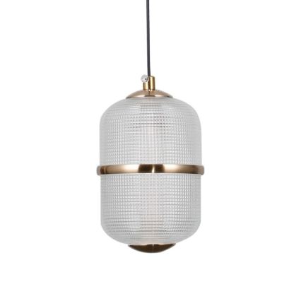 ITALUX - LED luster na lanku ALANI 5xLED/5,6W/230V 3000K zlatý