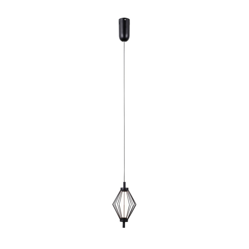 ITALUX - LED závesný luster na lanku SEVILLA LED/5W/230V 3000K čierny