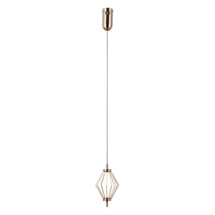 ITALUX - LED luster na lankách SEVILLA LED/5W/230V 3000K zlatá