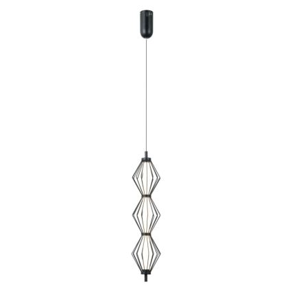 ITALUX - LED závesné svietidlo SEVILLA na lane LED/15W/230V 3000K čierne