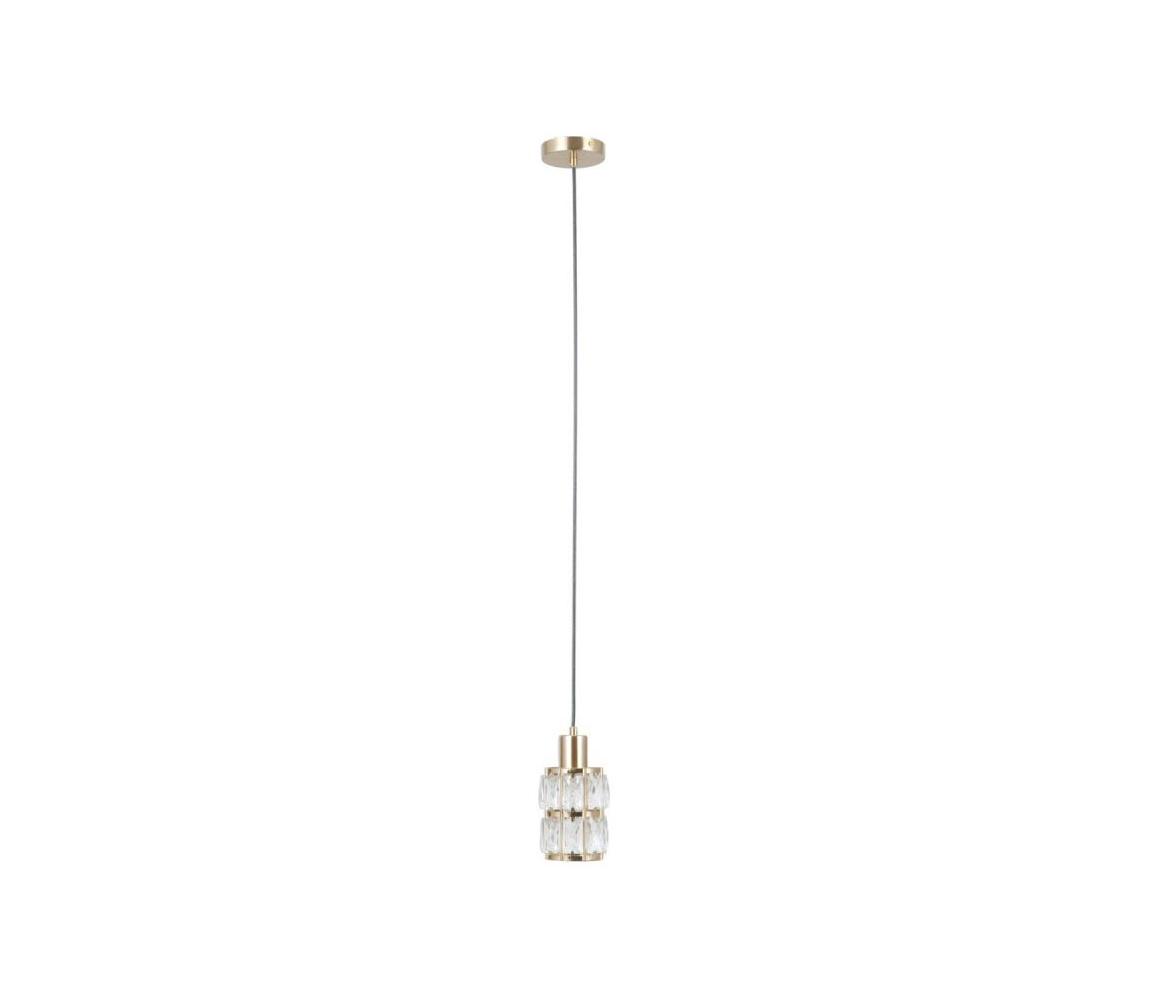 PND-40668-1-HBR - Závesný luster ALMA na lanku 1xE27/40W/230V, zlatý PND-40668-1-HBR