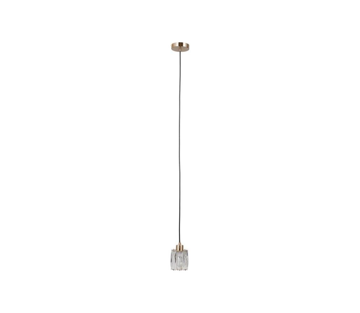 PND-40813-1-HBR - Luster na lanku TORNO 1xE14/40W/230V zlatá PND-40813-1-HBR