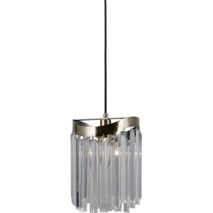 ITALUX - Luster na lanku SABRIGA 1xE14/40W/230V matný chróm