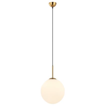 ITALUX - Luster na lanku DEORE 1xE27/40W/230V pr. 30 cm bronz