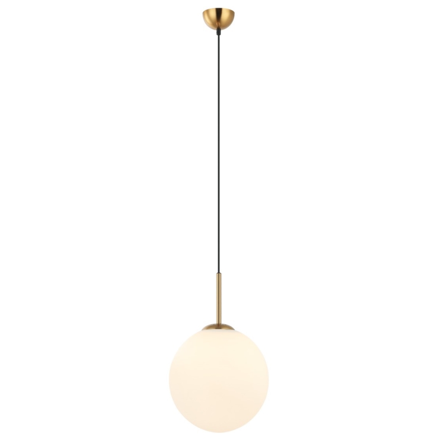 ITALUX - Luster na lanku DEORE 1xE27/40W/230V pr. 30 cm bronz