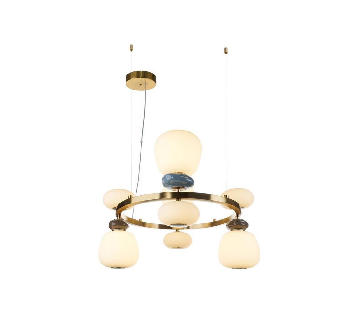 PND-94981-4B-GD - LED luster na lanku EVANS LED/33W/230V 3000K zlatá PND-94981-4B-GD