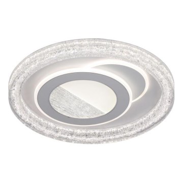ITALUX - Stmievateľné LED stropné svietidlo TEMPIO LED/55W/230V 3000-6500K pr. 50 cm biele + diaľkové ovládanie