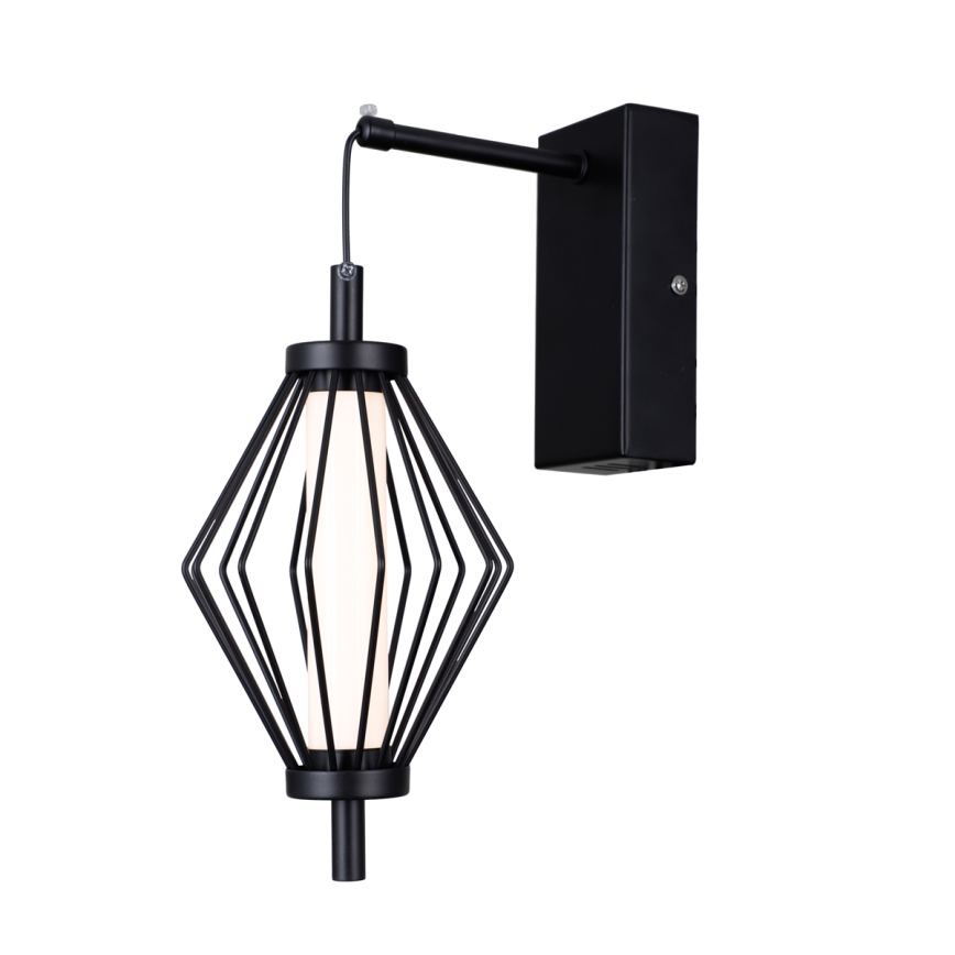 ITALUX - LED nástenné svietidlo SEVILLA LED/5W/230V 3000K čierna