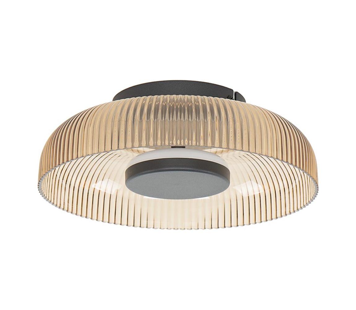 WL-36482-YLL-LED Stropné svietidlo PASSO LED/8W/230V 3000K priemer 25 cm dýmovo-béžová WL-36482-YLL