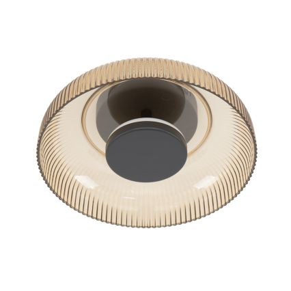 ITALUX - LED stropné svietidlo PASSO LED/8W/230V 3000K priemer 25 cm dymová béžová