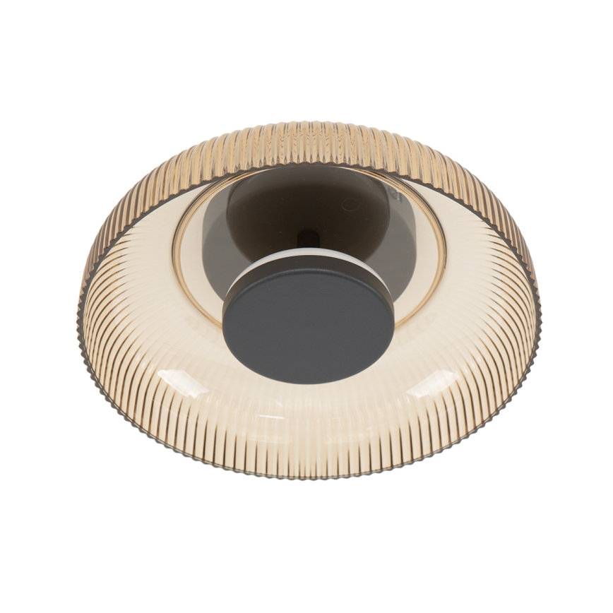 ITALUX - LED stropné svietidlo PASSO LED/8W/230V 3000K priemer 25 cm dymová béžová