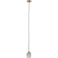 ITALUX - Závesný luster TORNO na lanku 1xE14/40W/230V zlatý