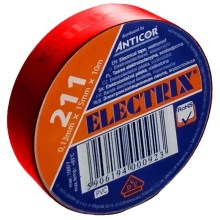 Izolačná páska ELECTRIX 15mm x 10m červená