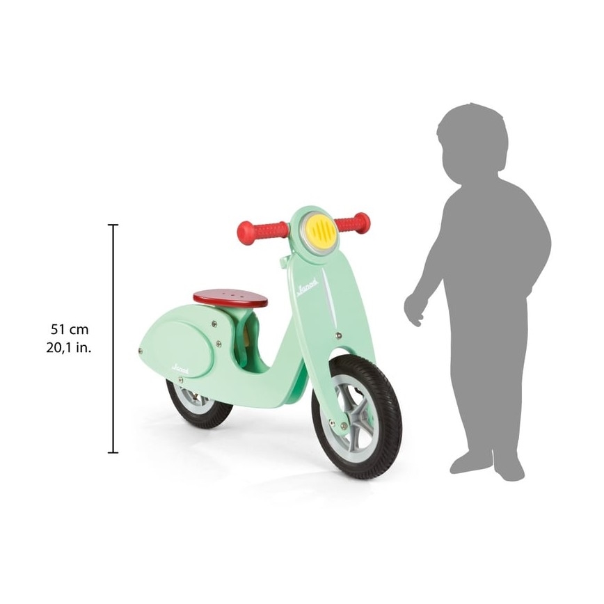Janod - Detské odrážadlo VESPA zelená