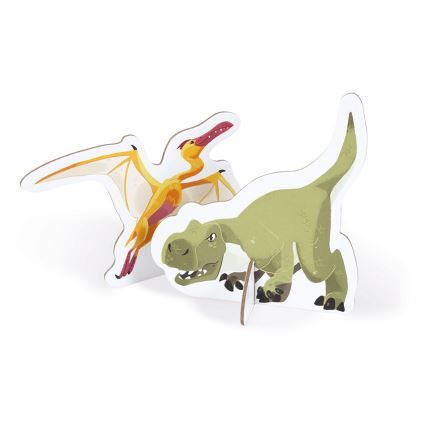 Janod - Detské vzdelávacie puzzle 200 ks dinosaury