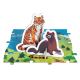 Janod - Detské vzdelávacie puzzle 200 ks ohrozené zvieratá