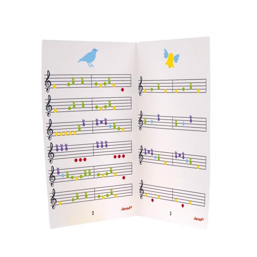 Janod - Elektronické klávesy CONFETTI na 4xAA baterie