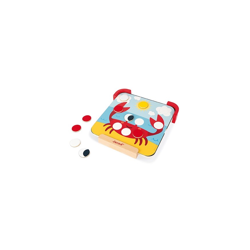 Janod - Magnetická skladačka LEARNING TOYS