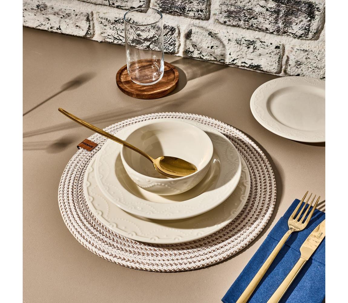 Jedálenská sada 24 ks biela/porcelán 311MBL1112