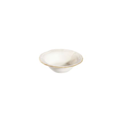 Jedálenská sada 24 ks biela/zlatá/porcelán
