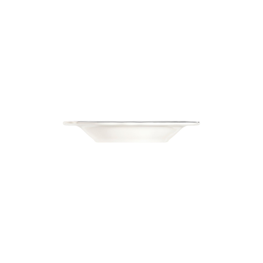 Jedálenská sada 53 ks biela/strieborná/porcelán
