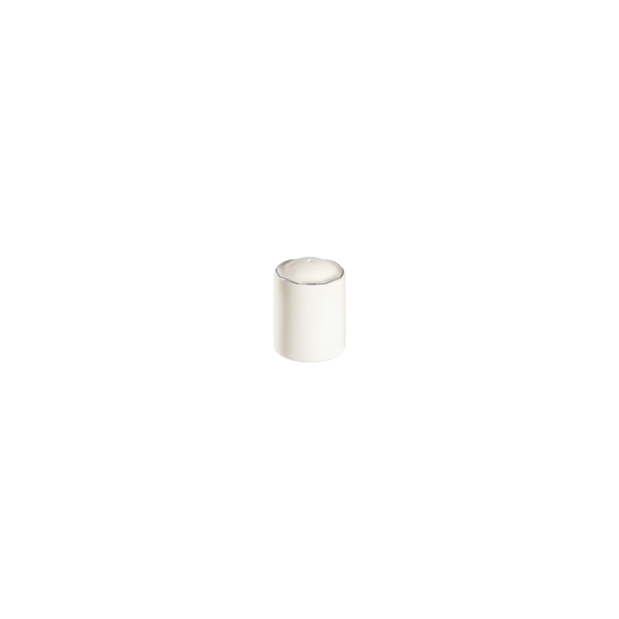 Jedálenská sada 53 ks biela/strieborná/porcelán