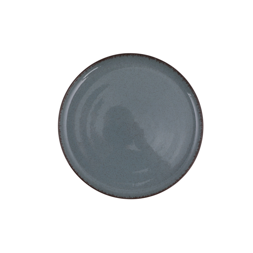 Jedálenská súprava 18 ks modrá/porcelán