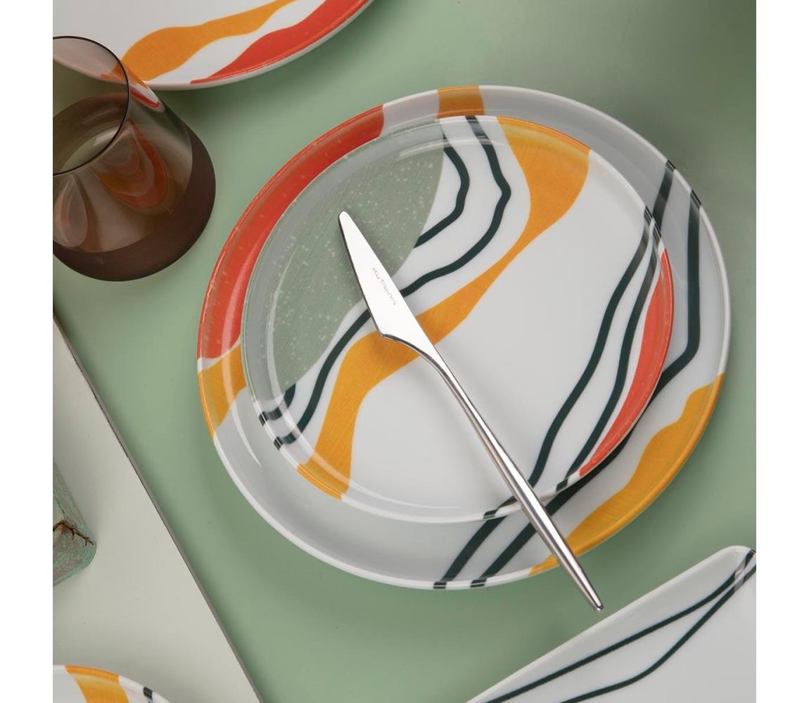 Jedálenská súprava 18 ks pestrofarebná/porcelán 719KTP9787