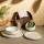 Jedálenská súprava 24 ks béžová/porcelán