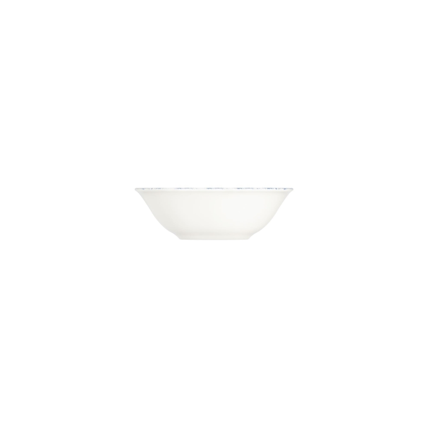 Jedálenská súprava 24 ks biela/červená/modrá /porcelán