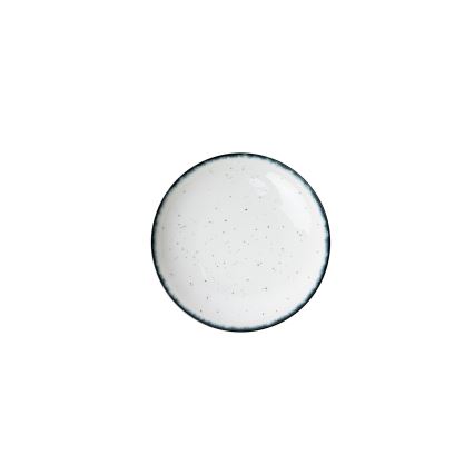 Jedálenská súprava 24 ks biela/čierna/porcelán