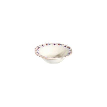 Jedálenská súprava 24 ks biela/modrá/červená/porcelán