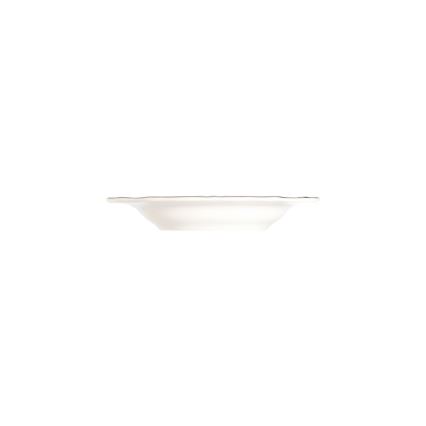 Jedálenská súprava 24 ks biela/strieborná/porcelán