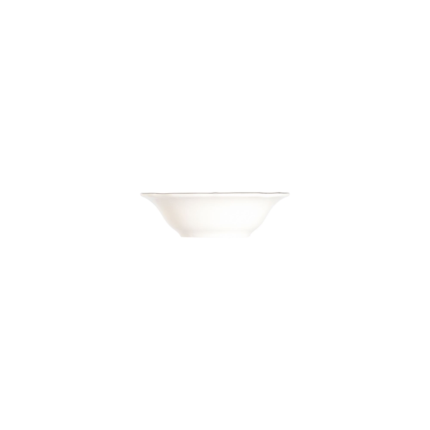 Jedálenská súprava 24 ks biela/strieborná/porcelán